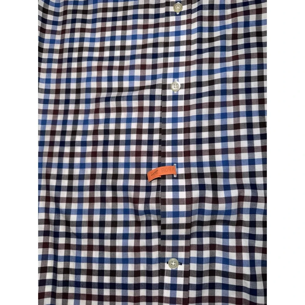 Banana Republic Men's Non Iron Tailored Slim Fit Long Sleeve Button Down‎ Large